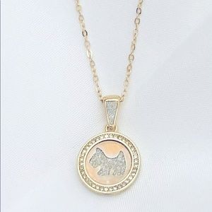 🆕NEW Scottish Terrier Gold Pendant Necklace